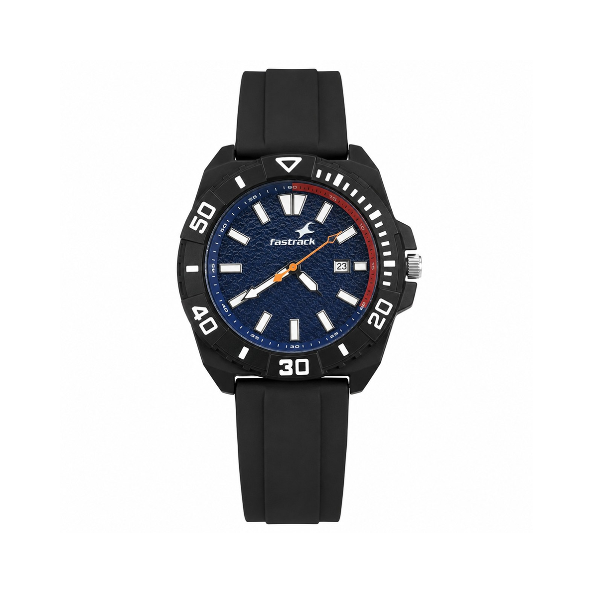 FASTRACK TERRASHOCK DIVER SPORT BLACK BLUE EDITION_img_0