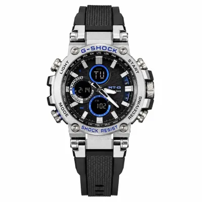 G-SHOCK TITAN FORCE ANALOG X DIGITAL MOONSTONE SILVER  SPORT WATCH_img_0