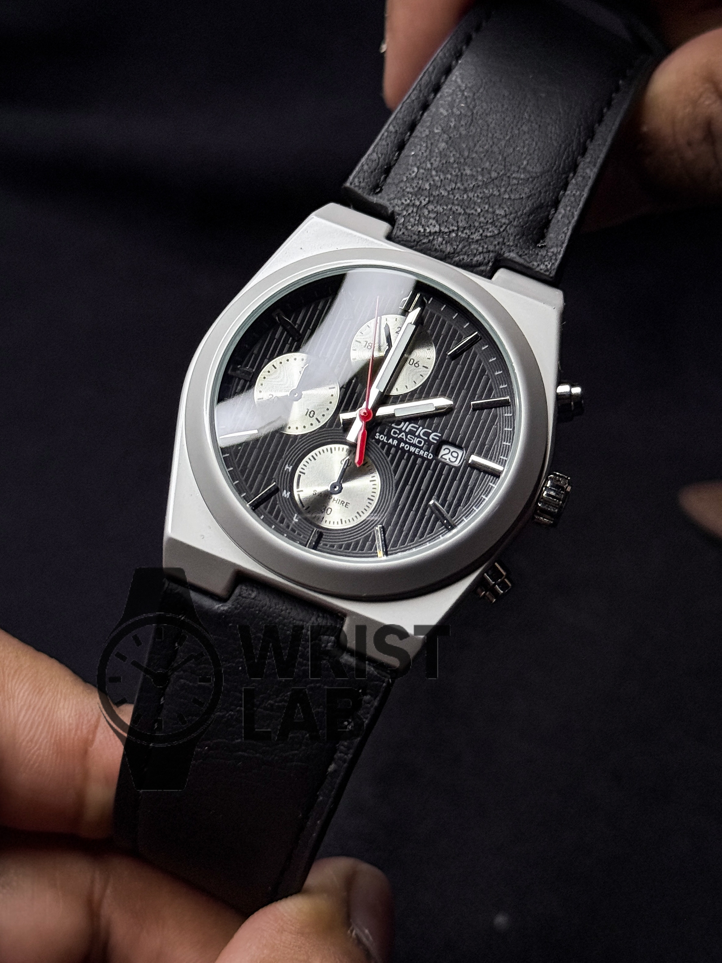 EDIFICE GRAND PRIX BLACK BELT BLACK DIAL_img_2