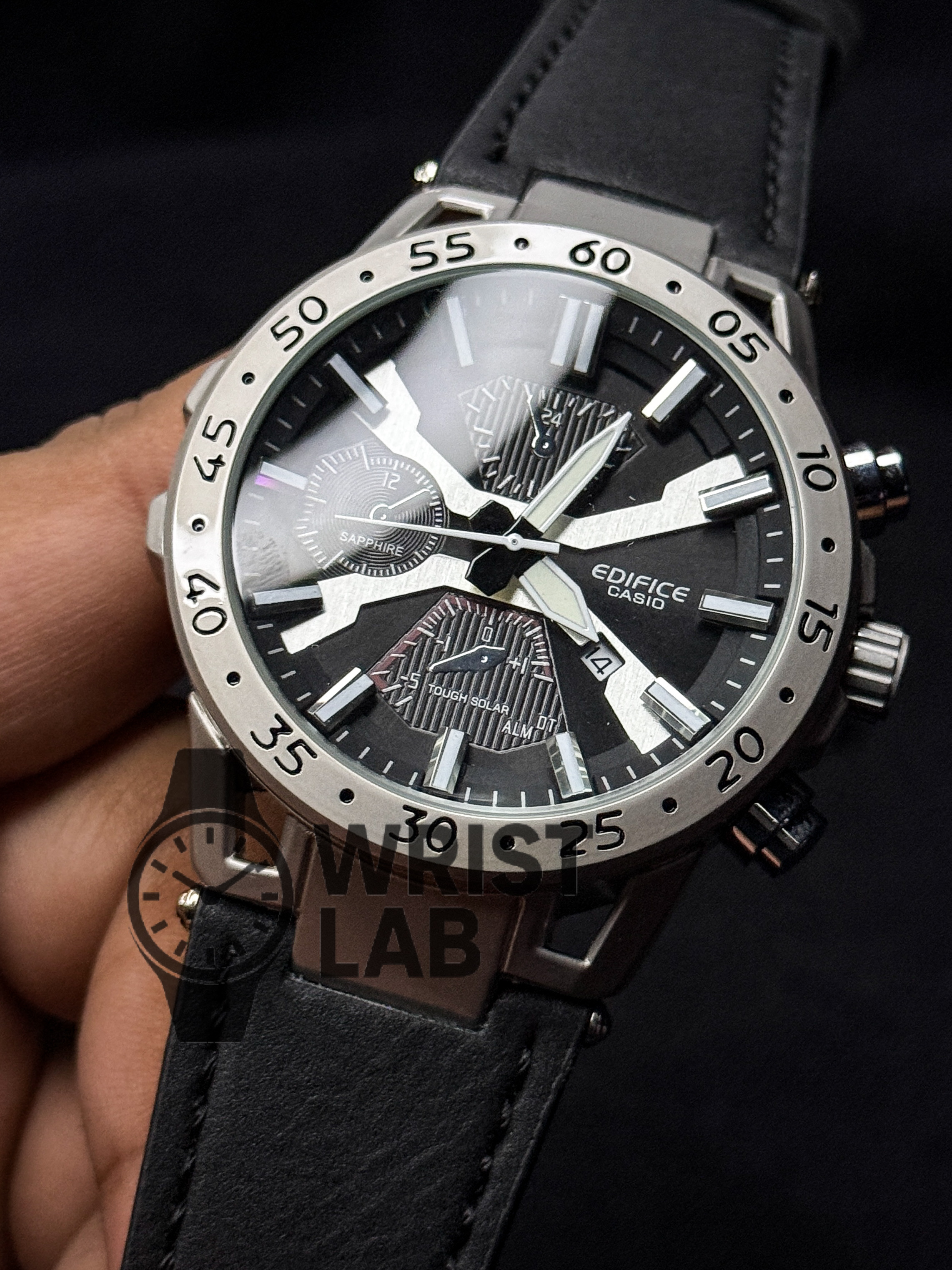 EDIFICE X FRAME BLACK BELT BLACK DIAL_img_2