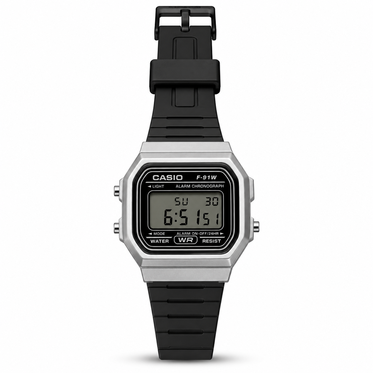 CASIO RETRO DIGITAL CLASSIC SILVER RESIN BELT_img_0