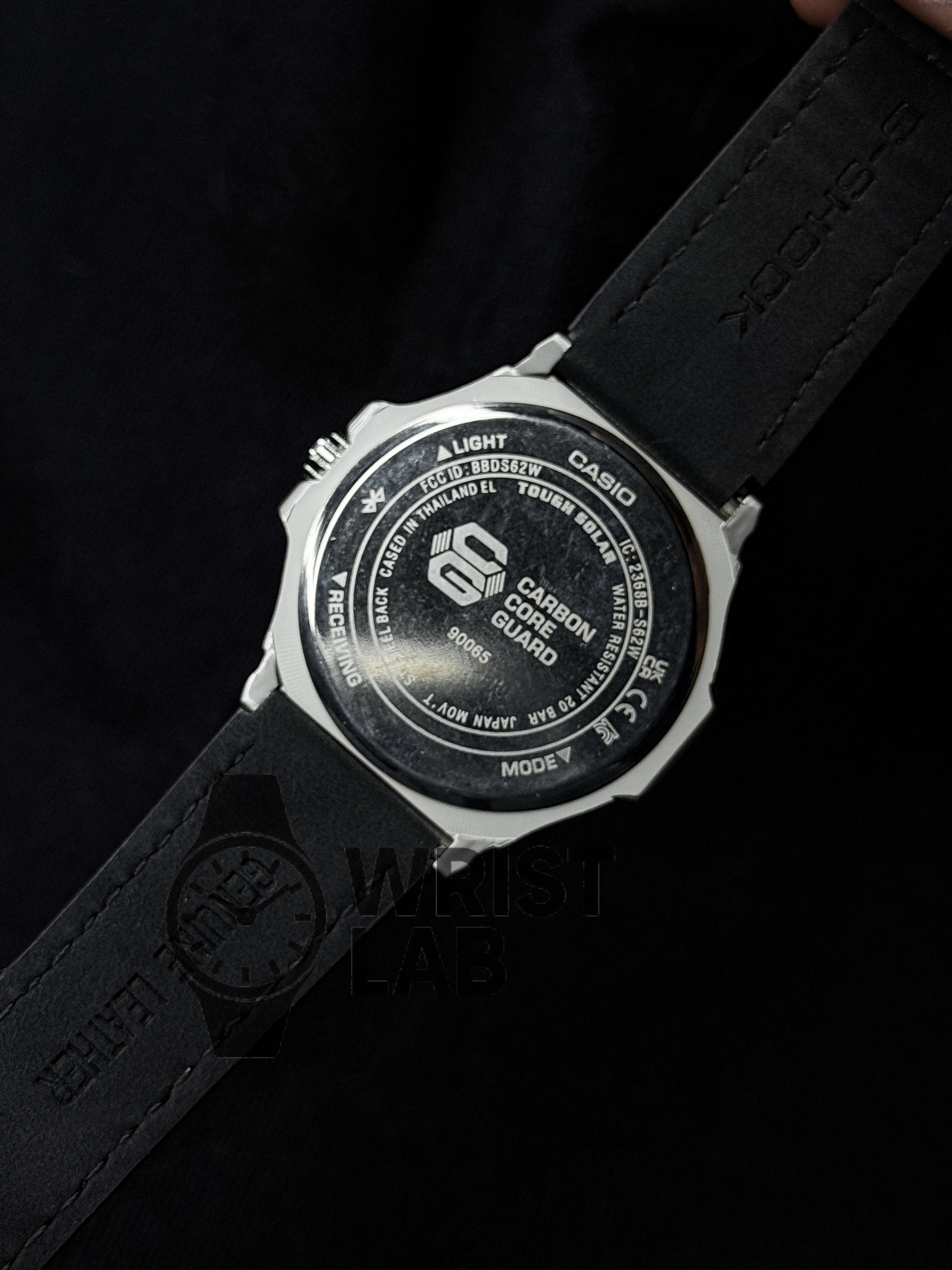 GSHOCK STEELFORGE OCTAGON BLACK BELT BLACK DIAL_img_4