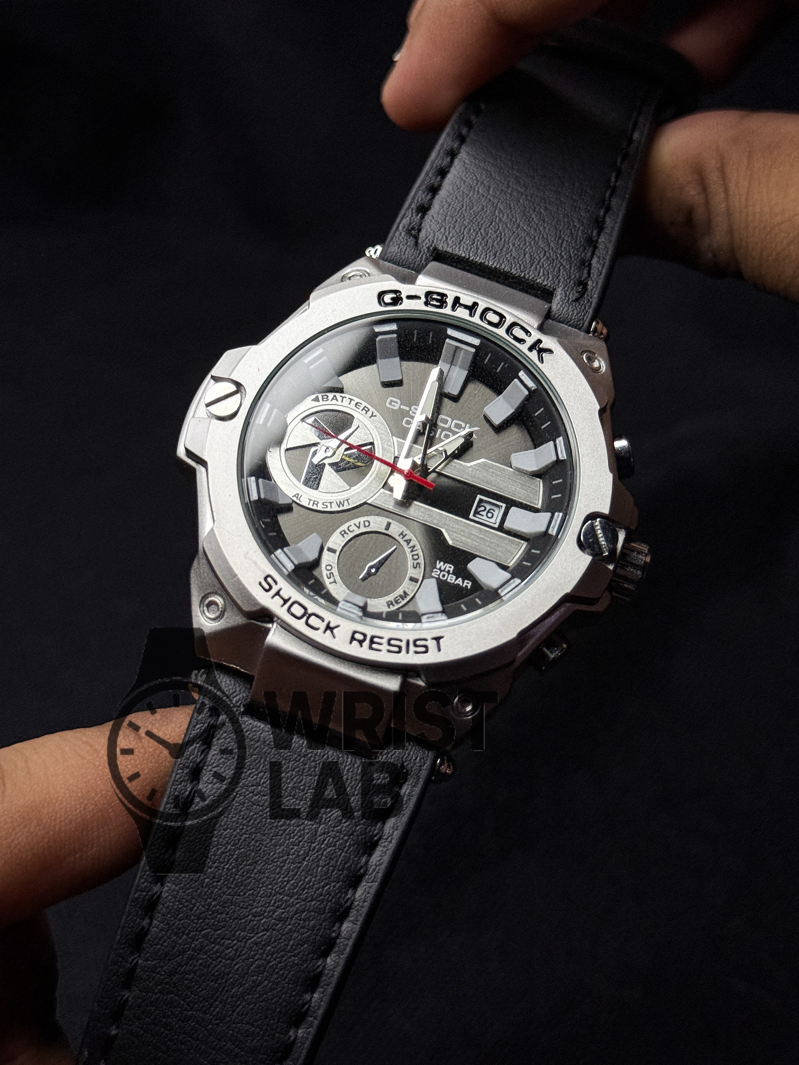 GSHOCK APEX FORCE BLACK BELT SILVER CASE_img_2