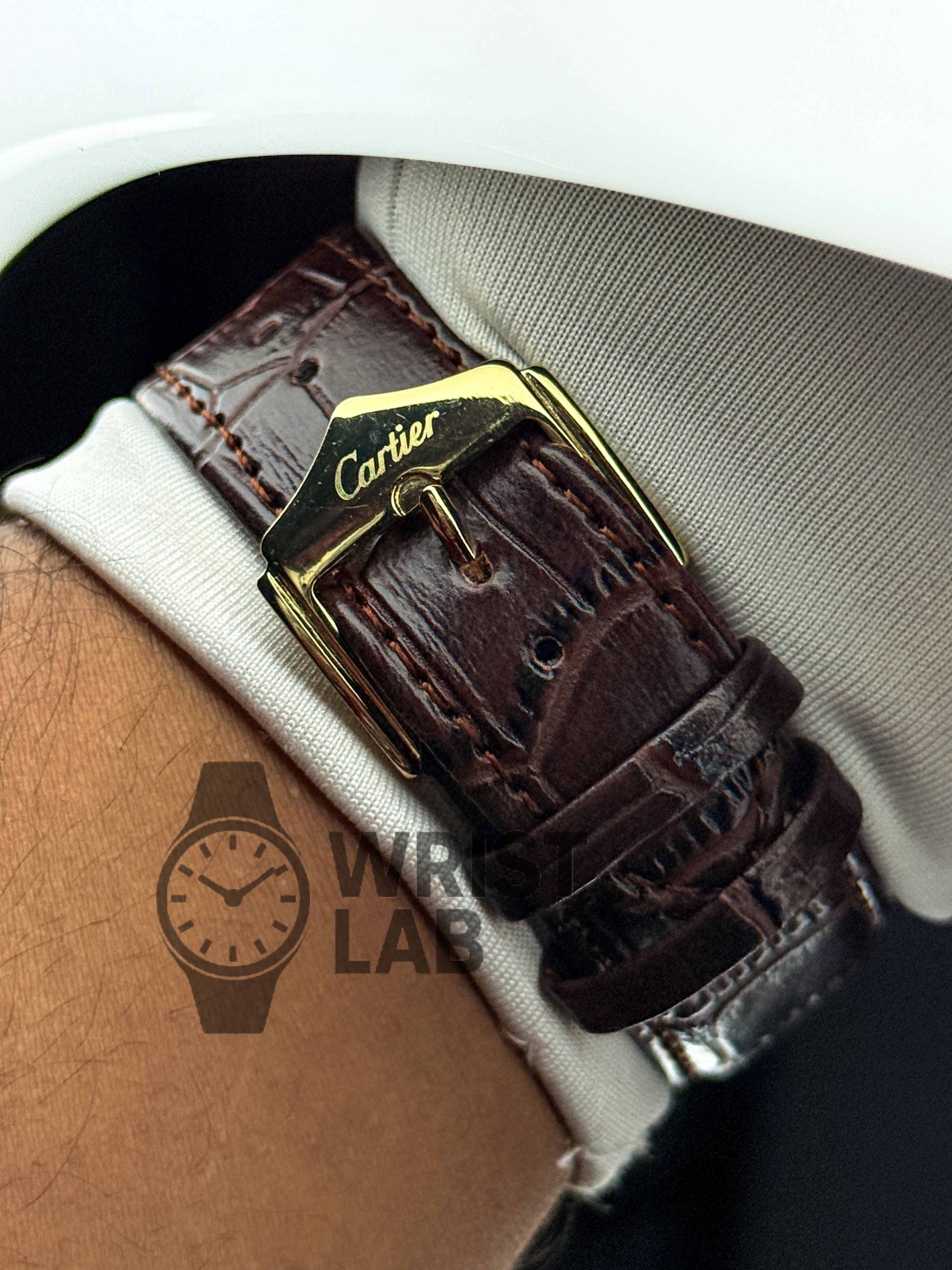 CARTIER MONARCH CLASSIC SQUARE GOLD BROWN EDITION_img_5