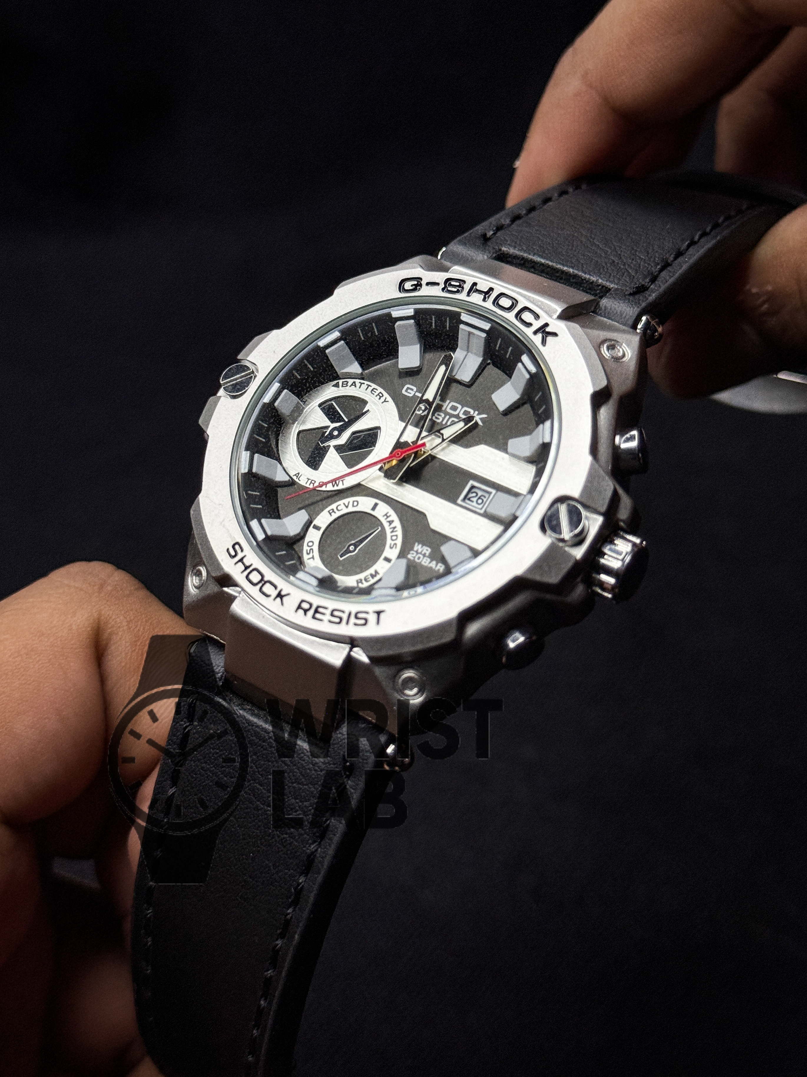 GSHOCK APEX FORCE BLACK BELT SILVER CASE_img_1