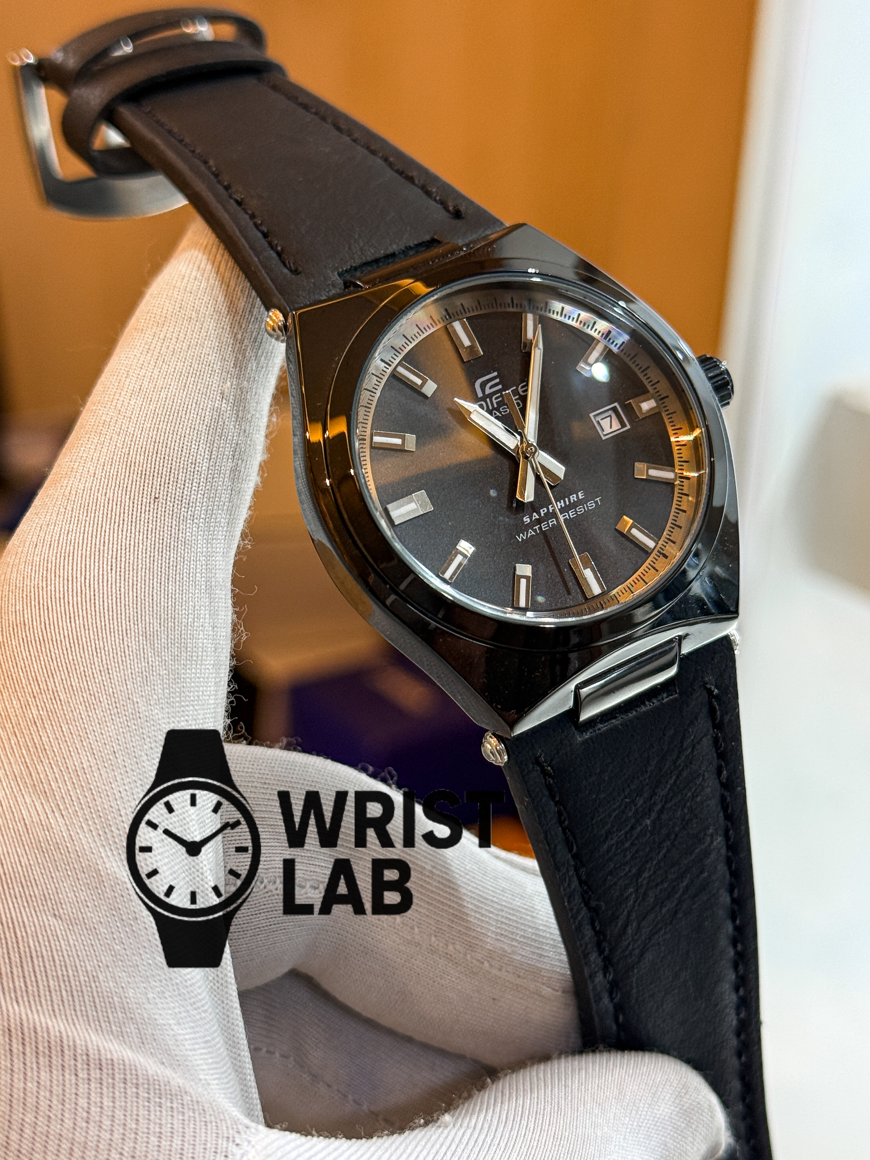 EDIFICE ELITE BLACK BELT BLACK CASE_img_0