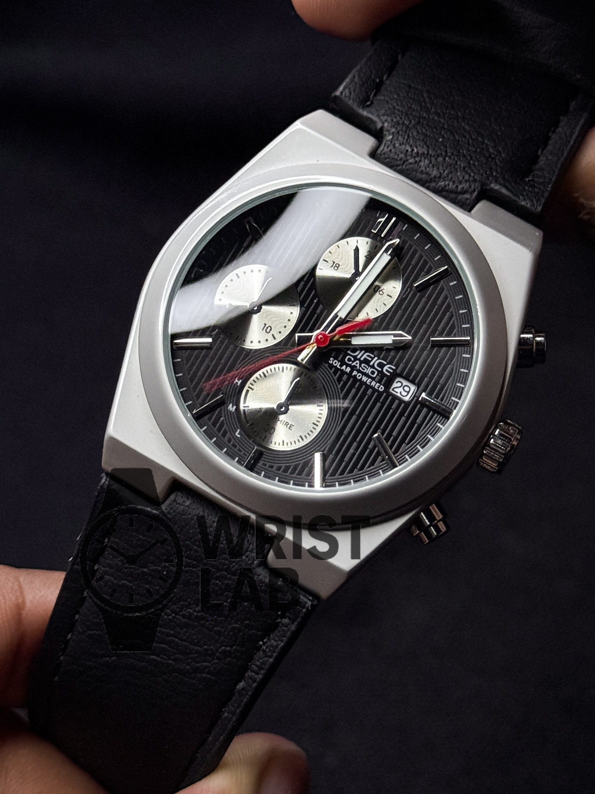 EDIFICE GRAND PRIX BLACK BELT BLACK DIAL_img_1