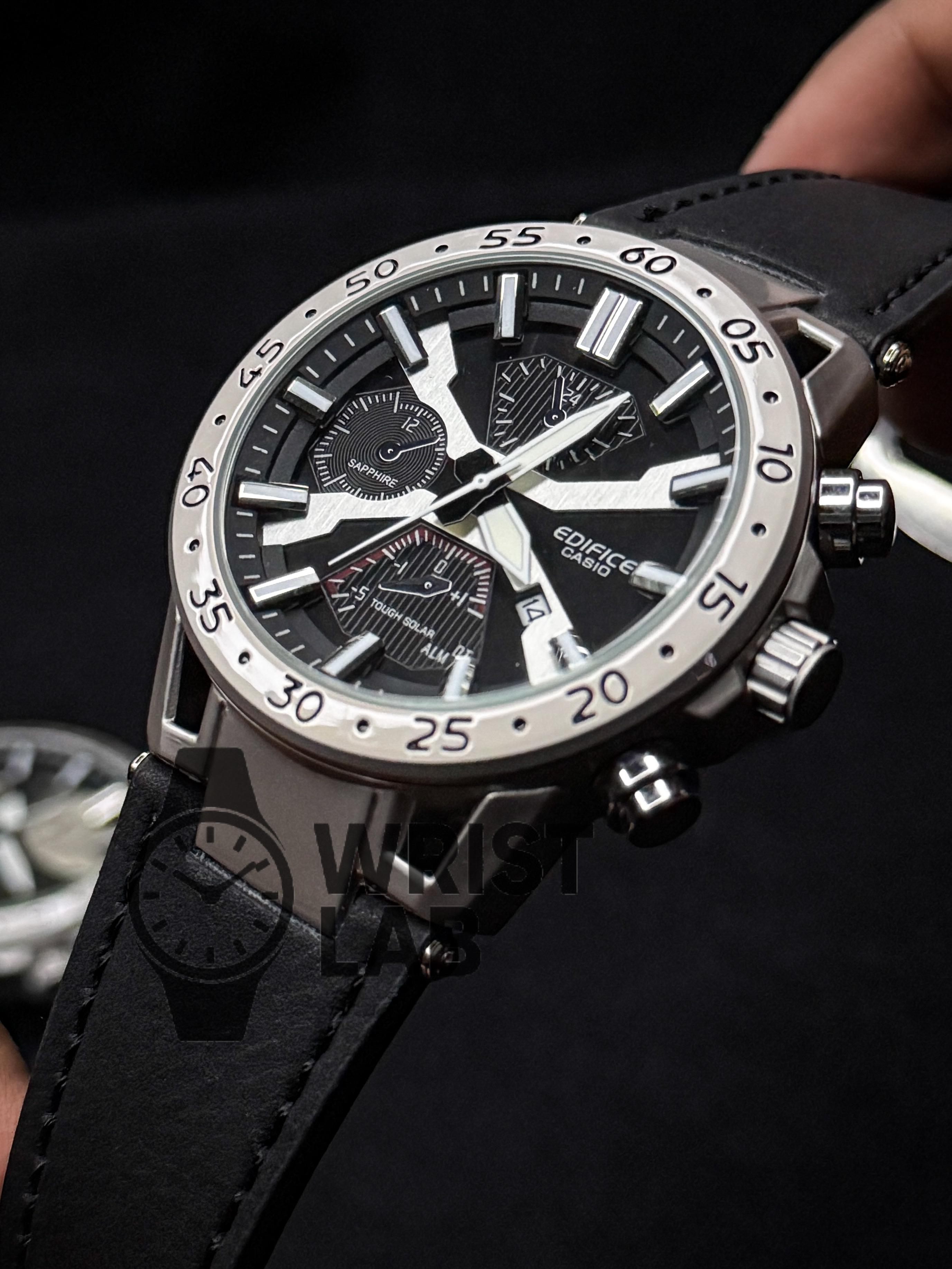 EDIFICE X FRAME BLACK BELT BLACK DIAL_img_1
