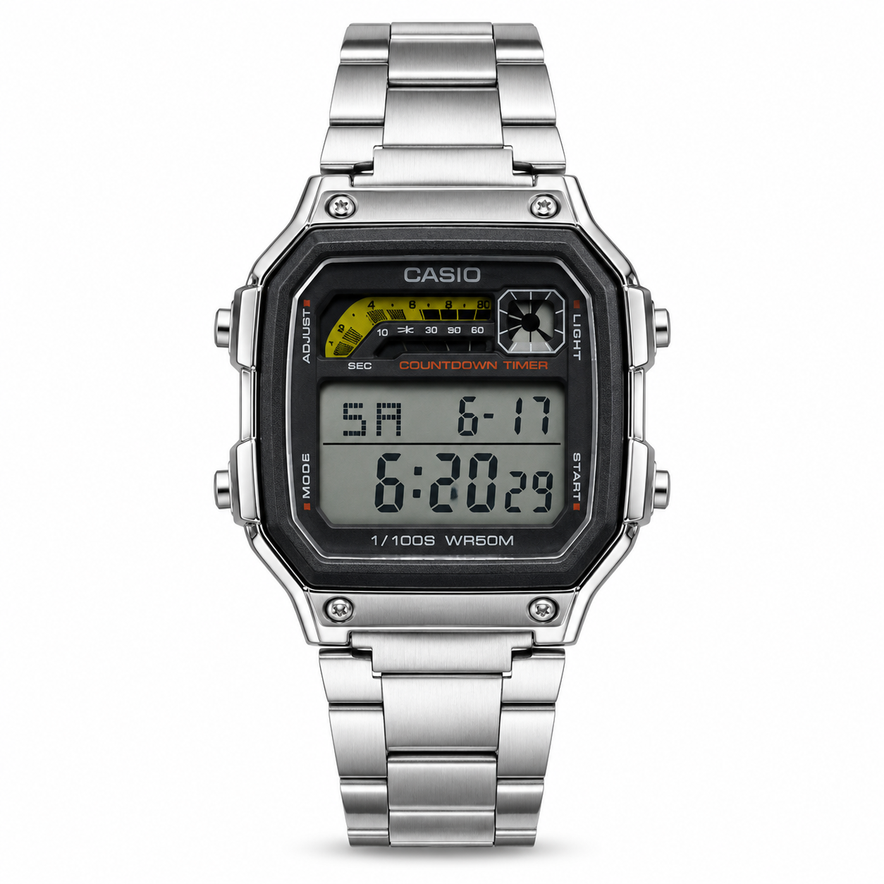 CASIO OCTAGON RETRO DIGITAL STEEL_img_0