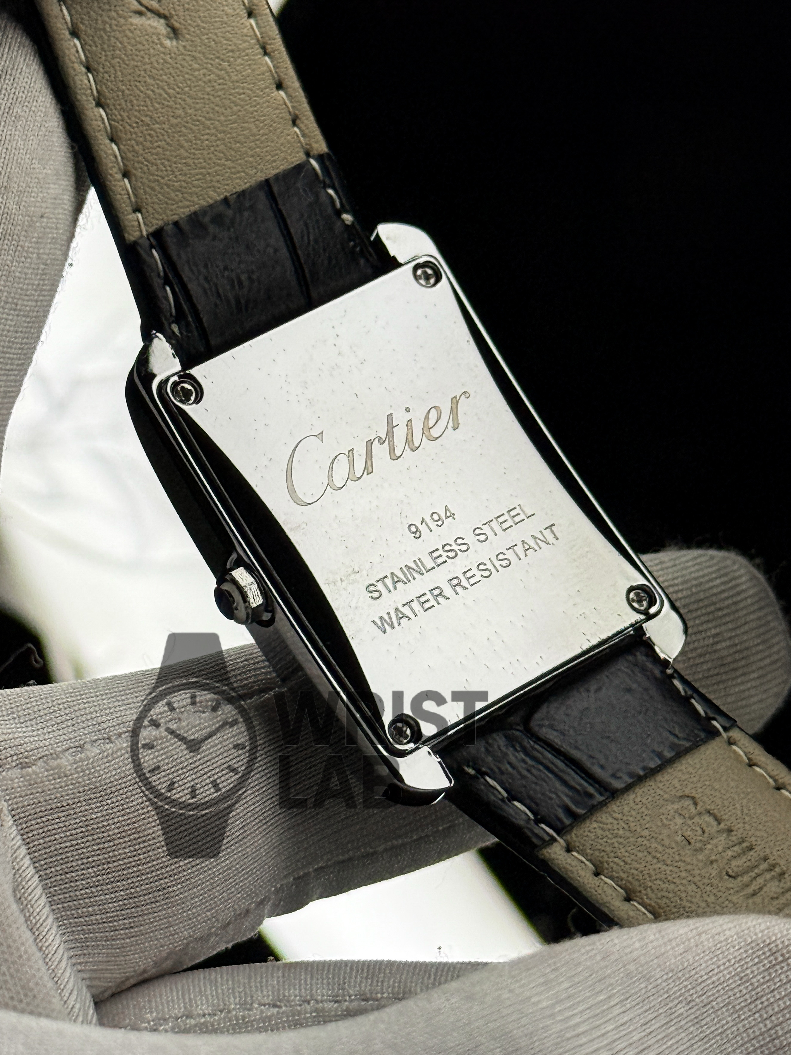 CARTIER MONARCH CLASSIC RECTANGLE SILVER BLACK EDITION_img_3