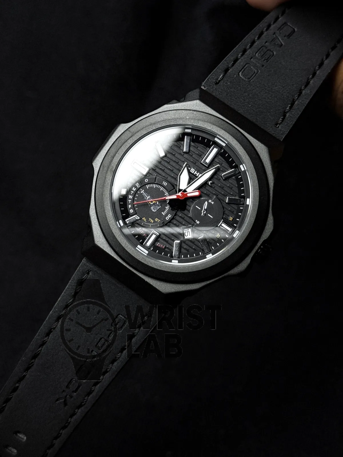 GSHOCK STEELFORGE OCTAGON FULL BLACK