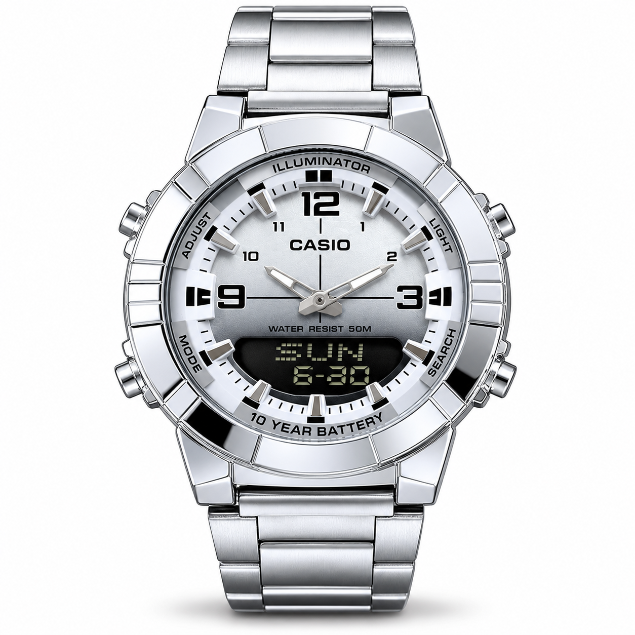 CASIO HYBRID SPORT DIGITAL GRADIENT WHITE_img_0