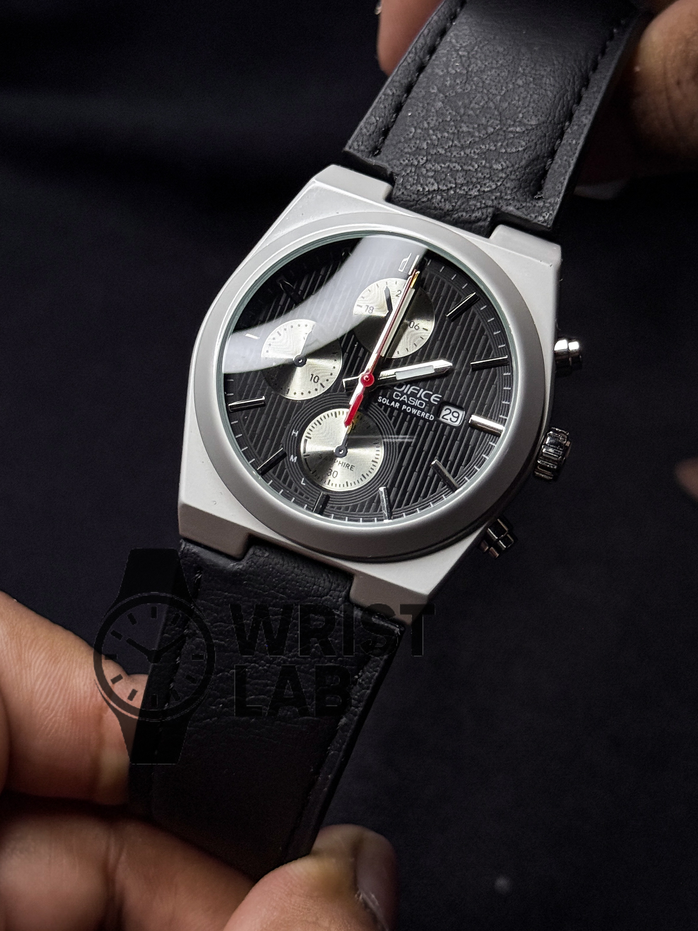 EDIFICE GRAND PRIX BLACK BELT BLACK DIAL_img_0