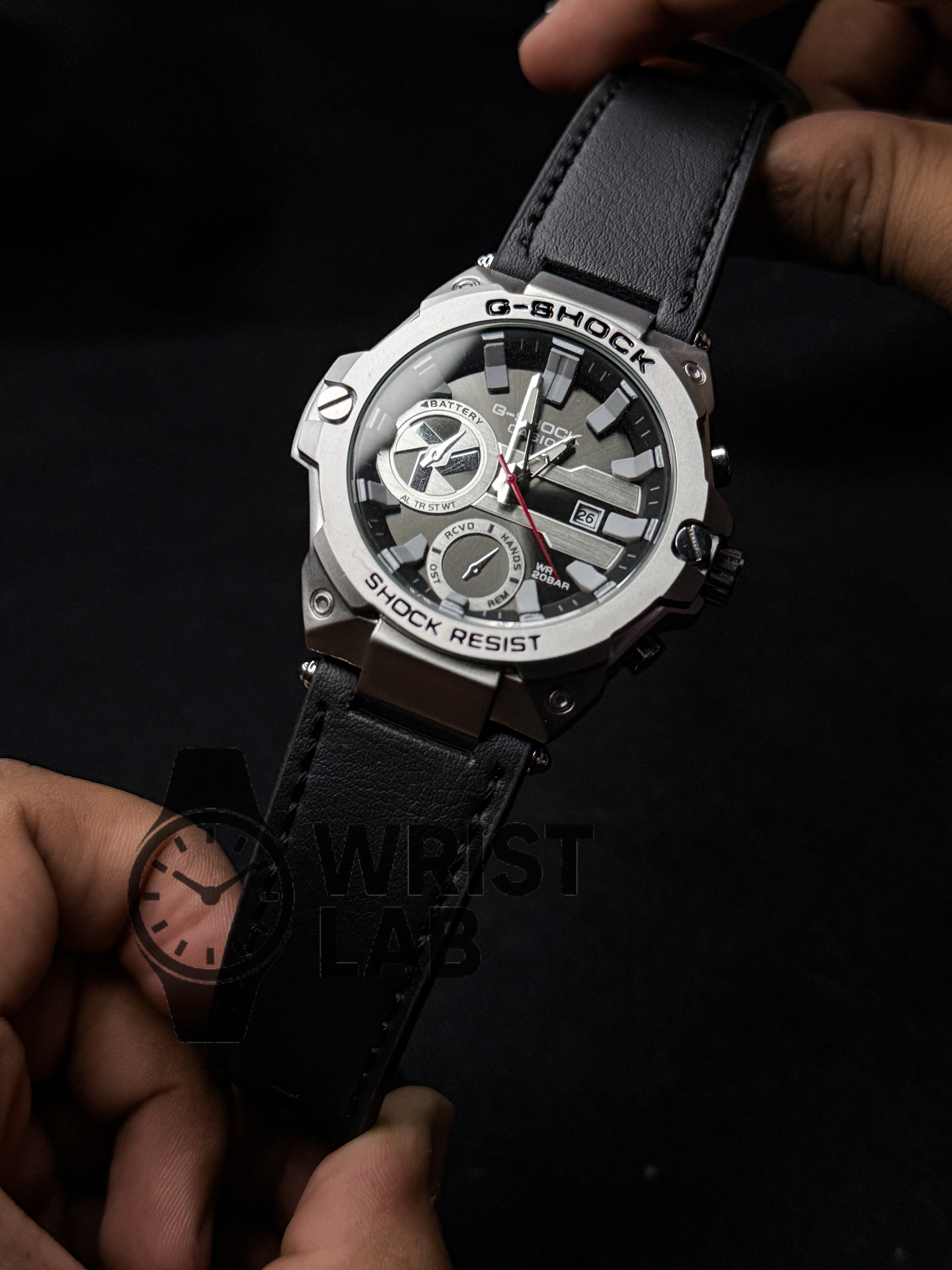GSHOCK APEX FORCE BLACK BELT SILVER CASE_img_0