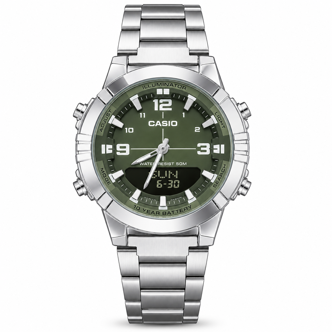 CASIO HYBRID SPORT DIGITAL GREEN_img_0