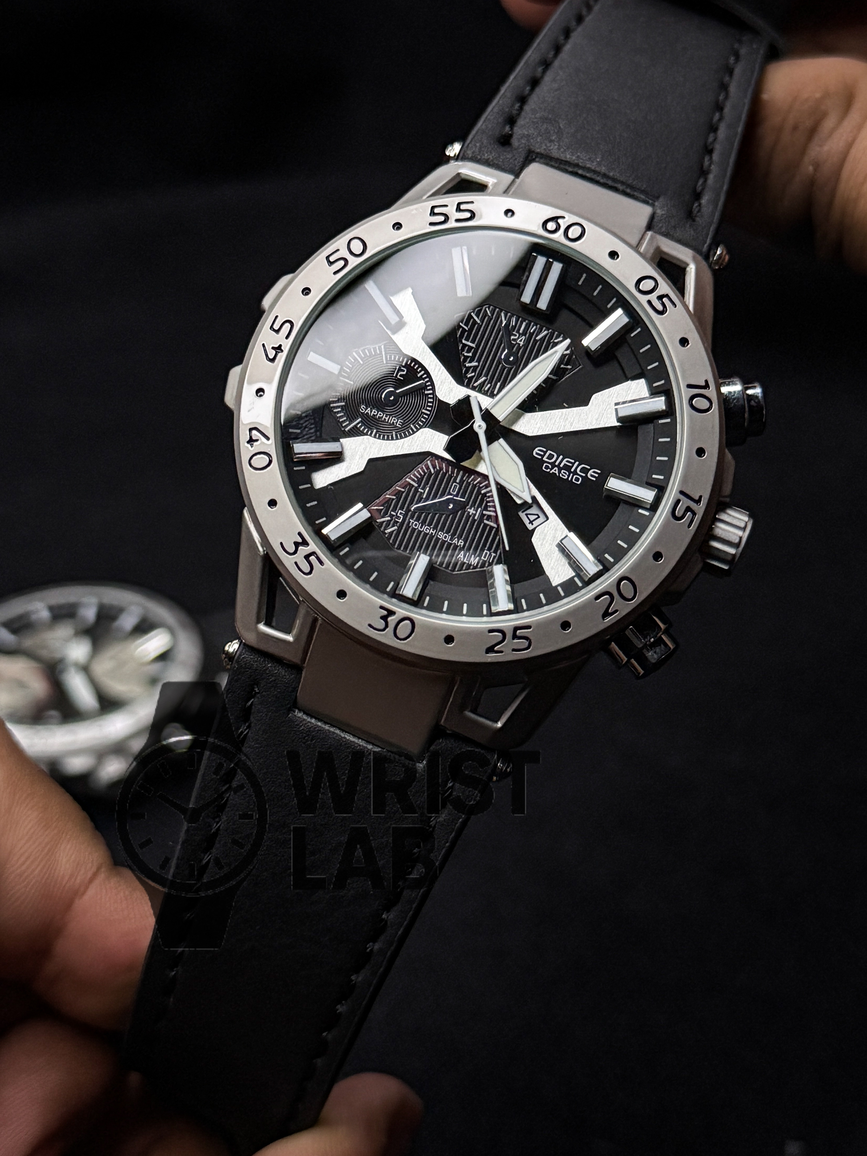 EDIFICE X FRAME BLACK BELT BLACK DIAL_img_0