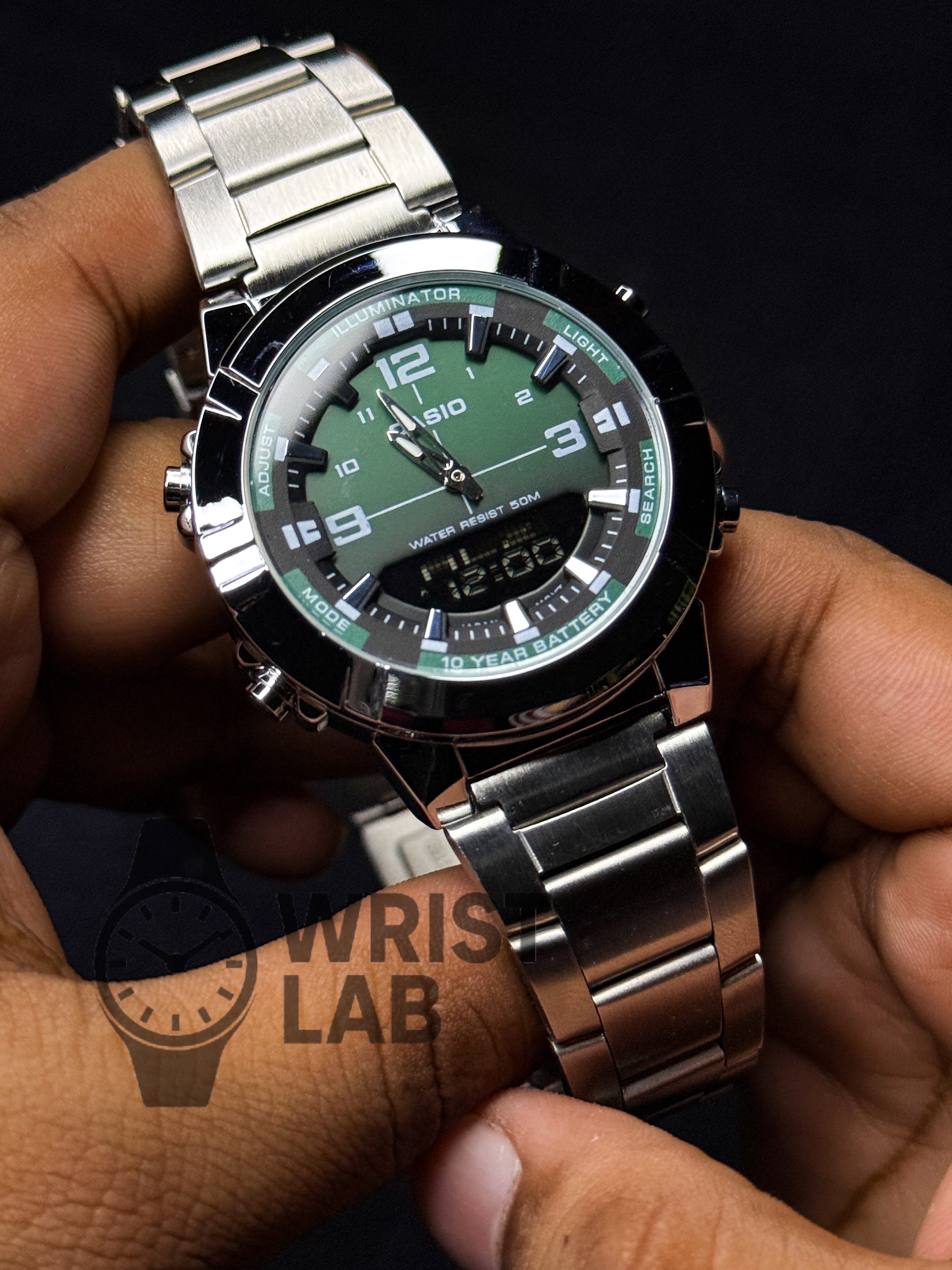 CASIO HYBRID SPORT DIGITAL GRADIENT GREEN_img_1