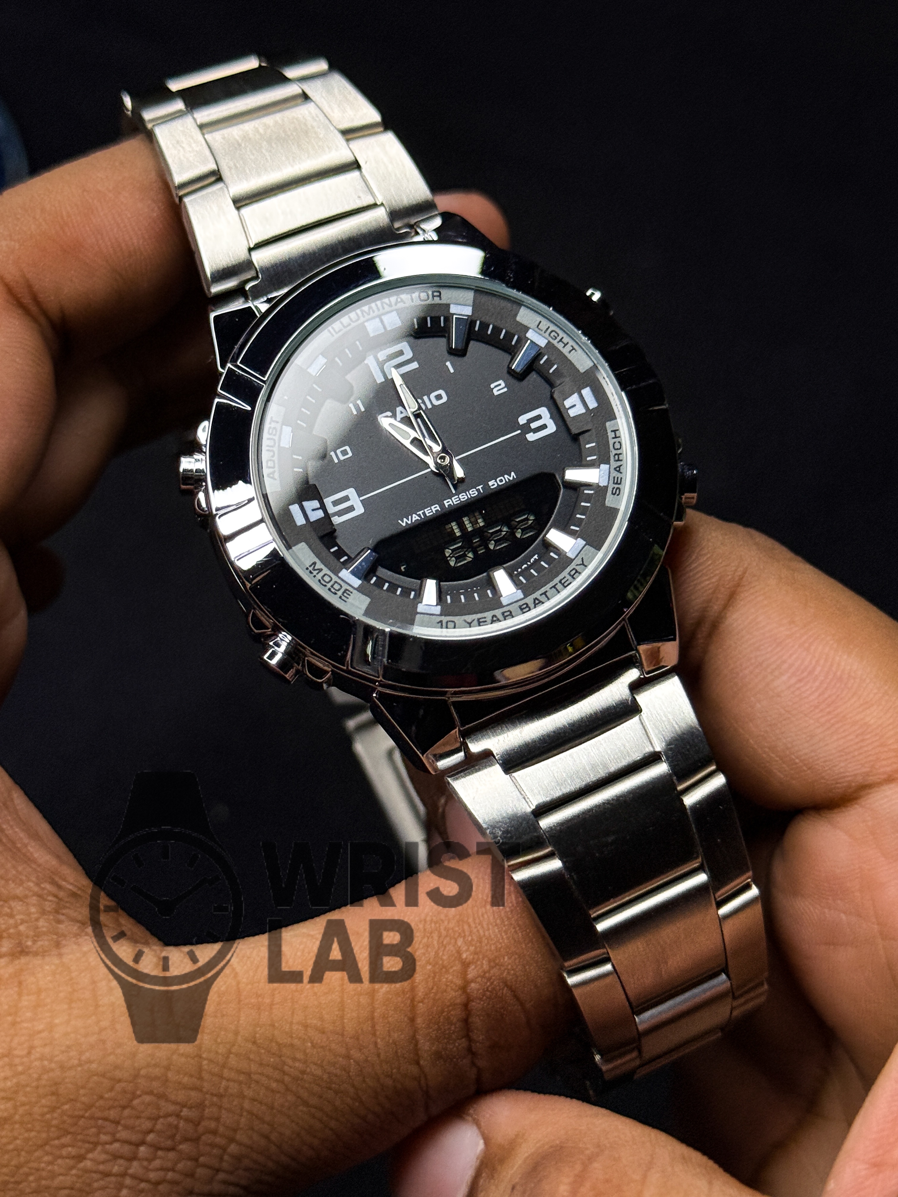 CASIO HYBRID SPORT DIGITAL BLACK_img_1