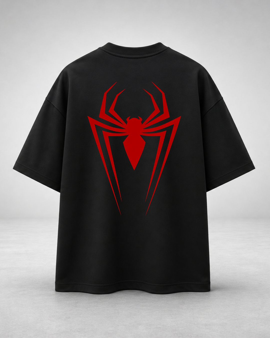 Premium Crimson Spider Drop Shoulder_img_1