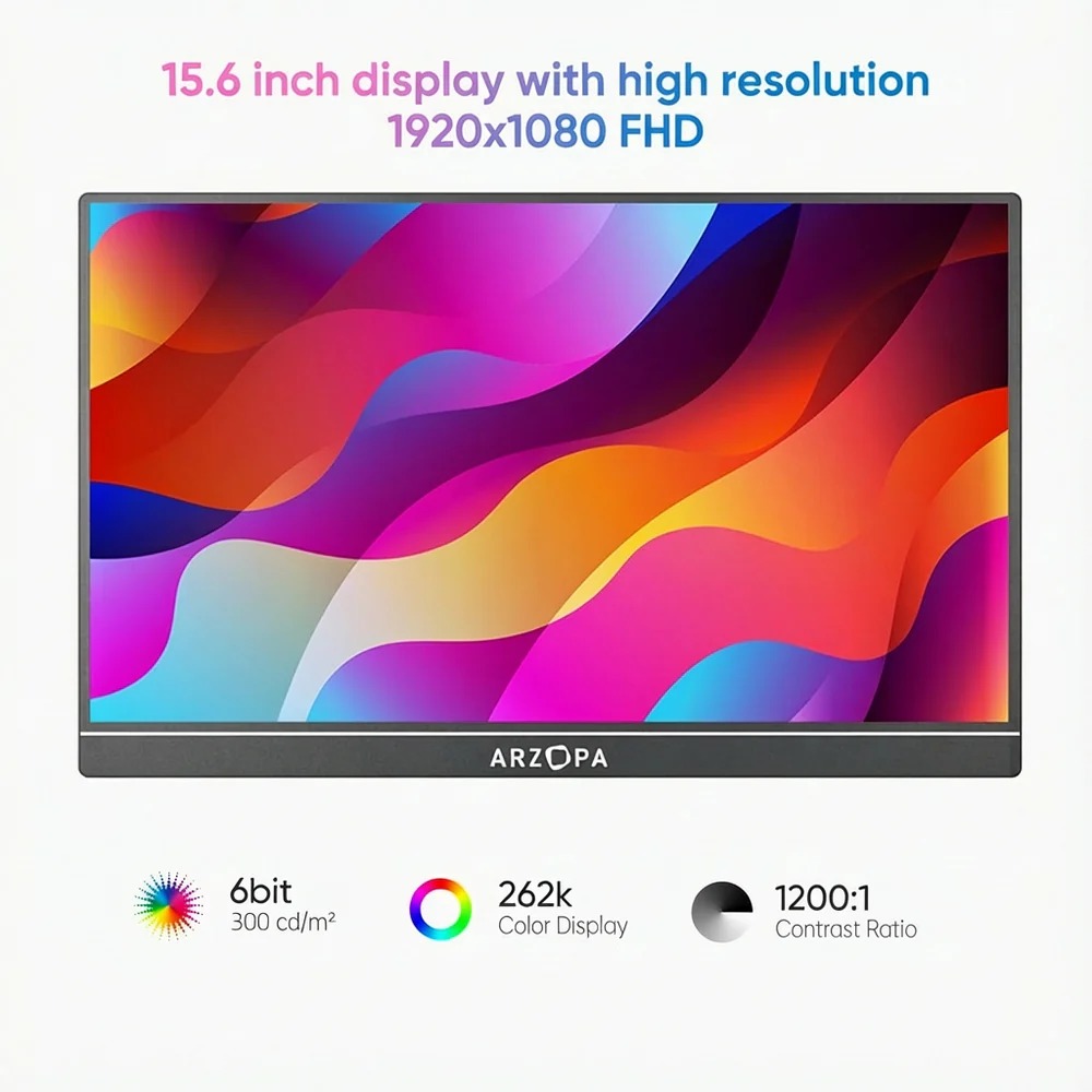 Arzopa A1T 15.6" FHD IPS Touch Portable Monitor_img_2