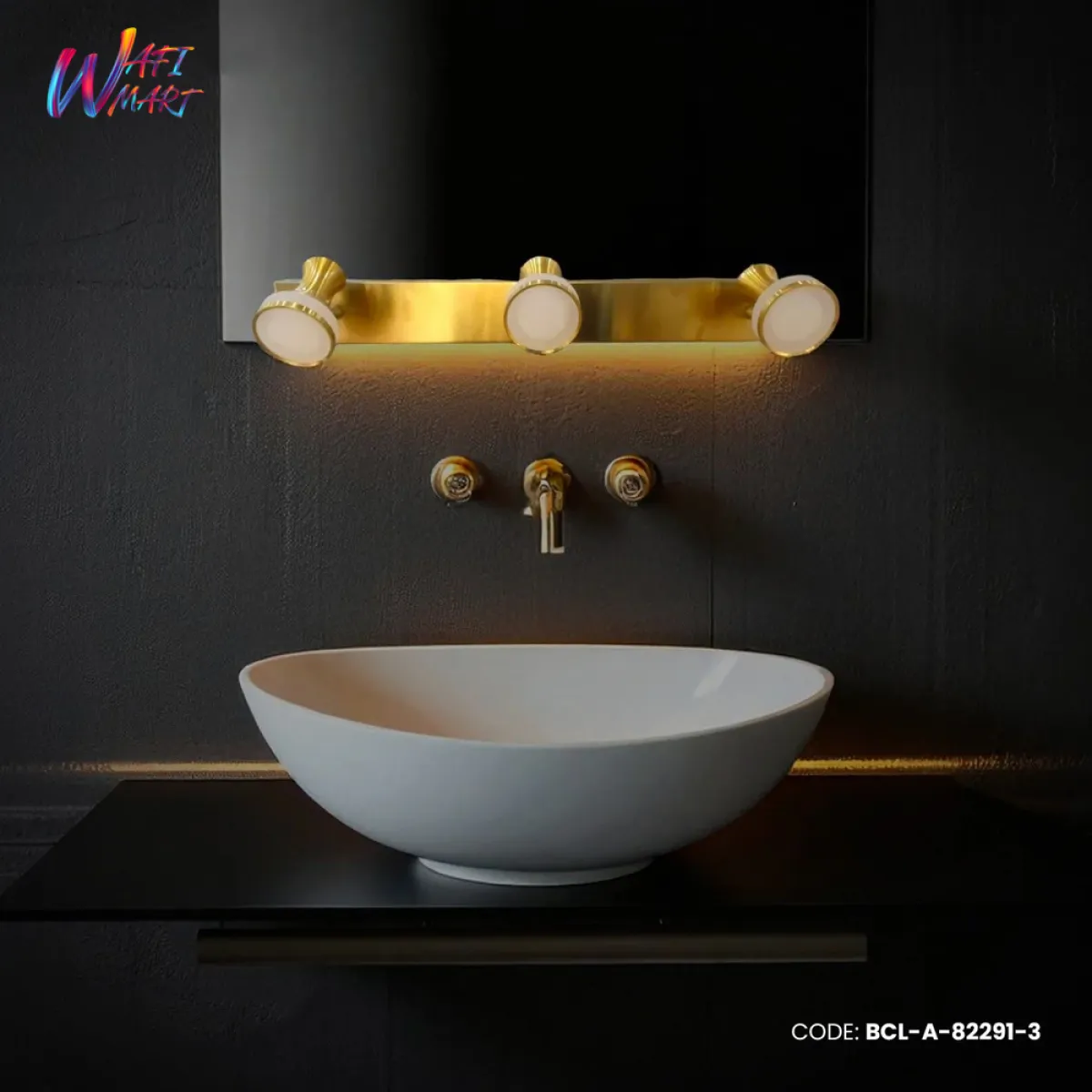 Modern Basin Wall Lights (BCL-A-82291-3)