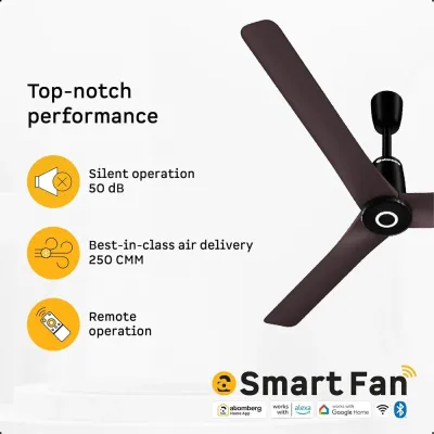 Atomberg Aris Contour Smart 48" BLDC Ceiling Fan (Umber Brown) | AT-145_img_3