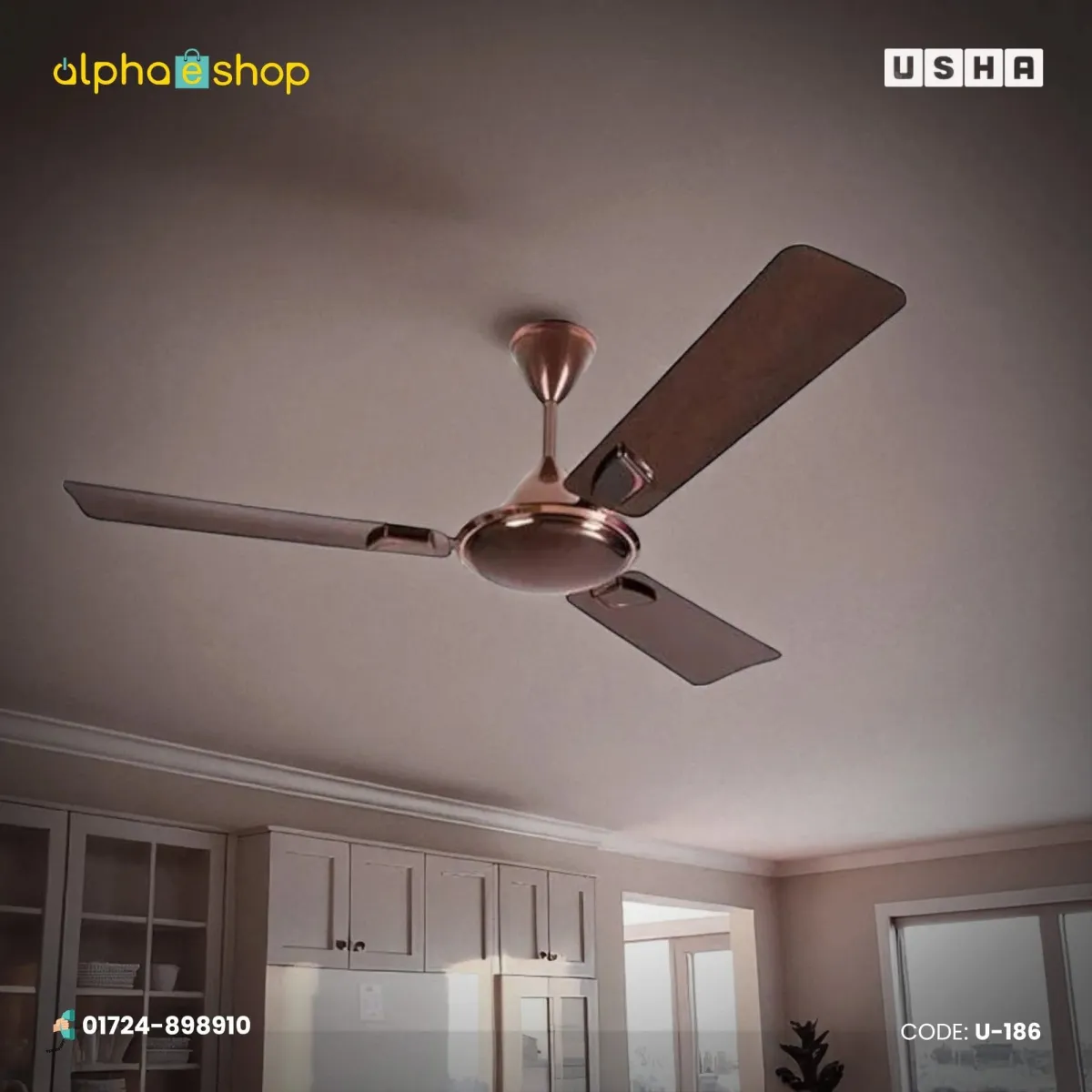 Usha Elsa 56'' (Copper Gold) U-186