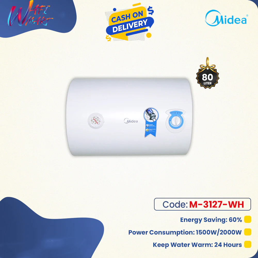 Midea Water Heater - D 80Ltr (White) M-3127-WH_img_0