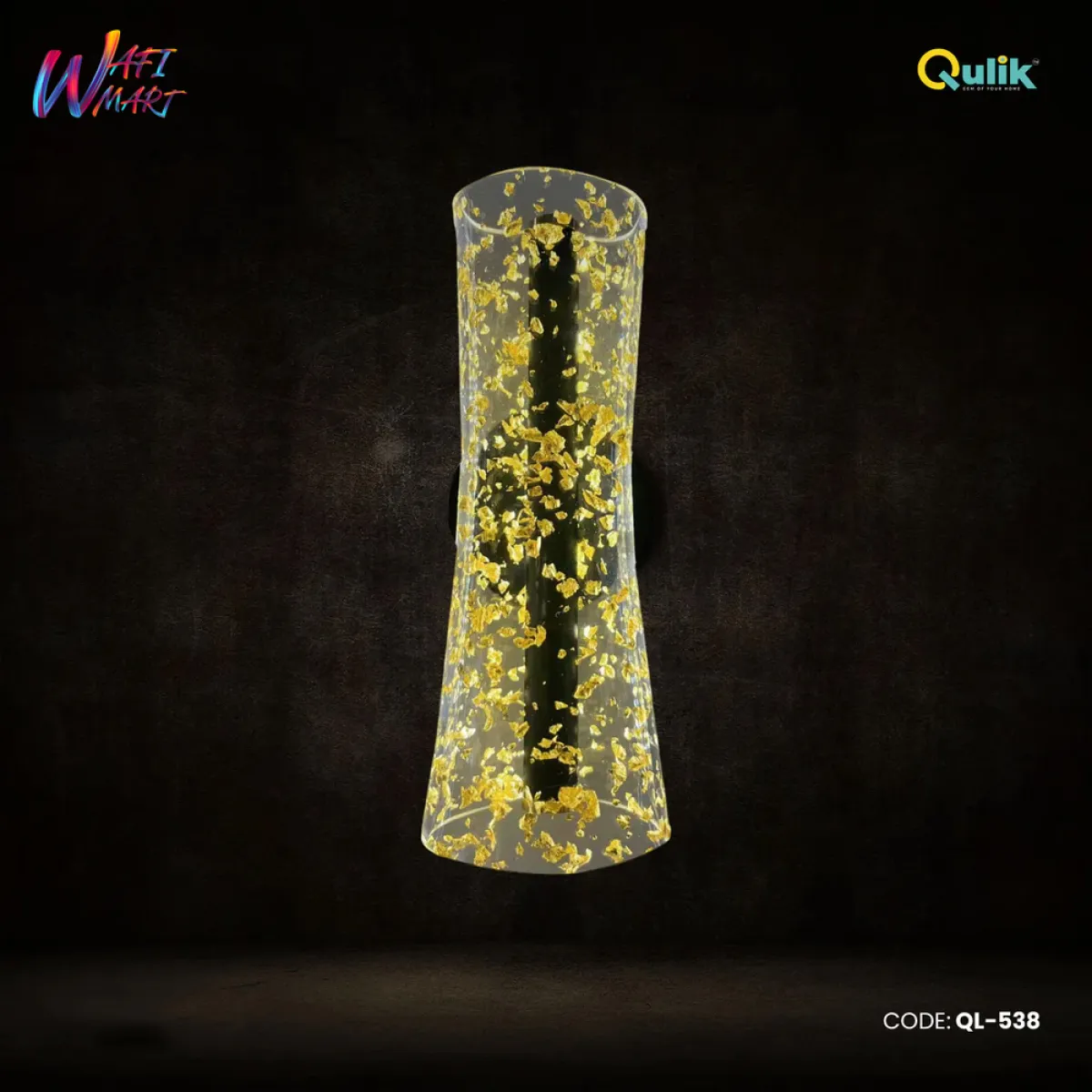 Qulik Modern Bell-shaped Crystal Wall Light (QL-538)
