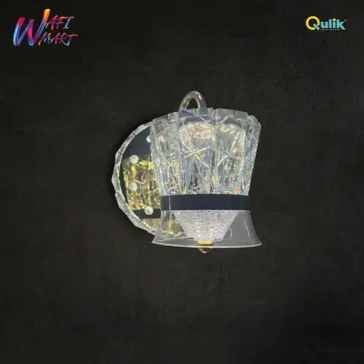 Qulik Modern bell-shaped crystal wall light (QL-819)_img_0