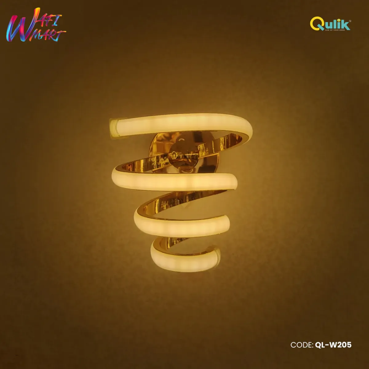 Qulik Modern Decorative Spiral Wall Light (QL-W221)