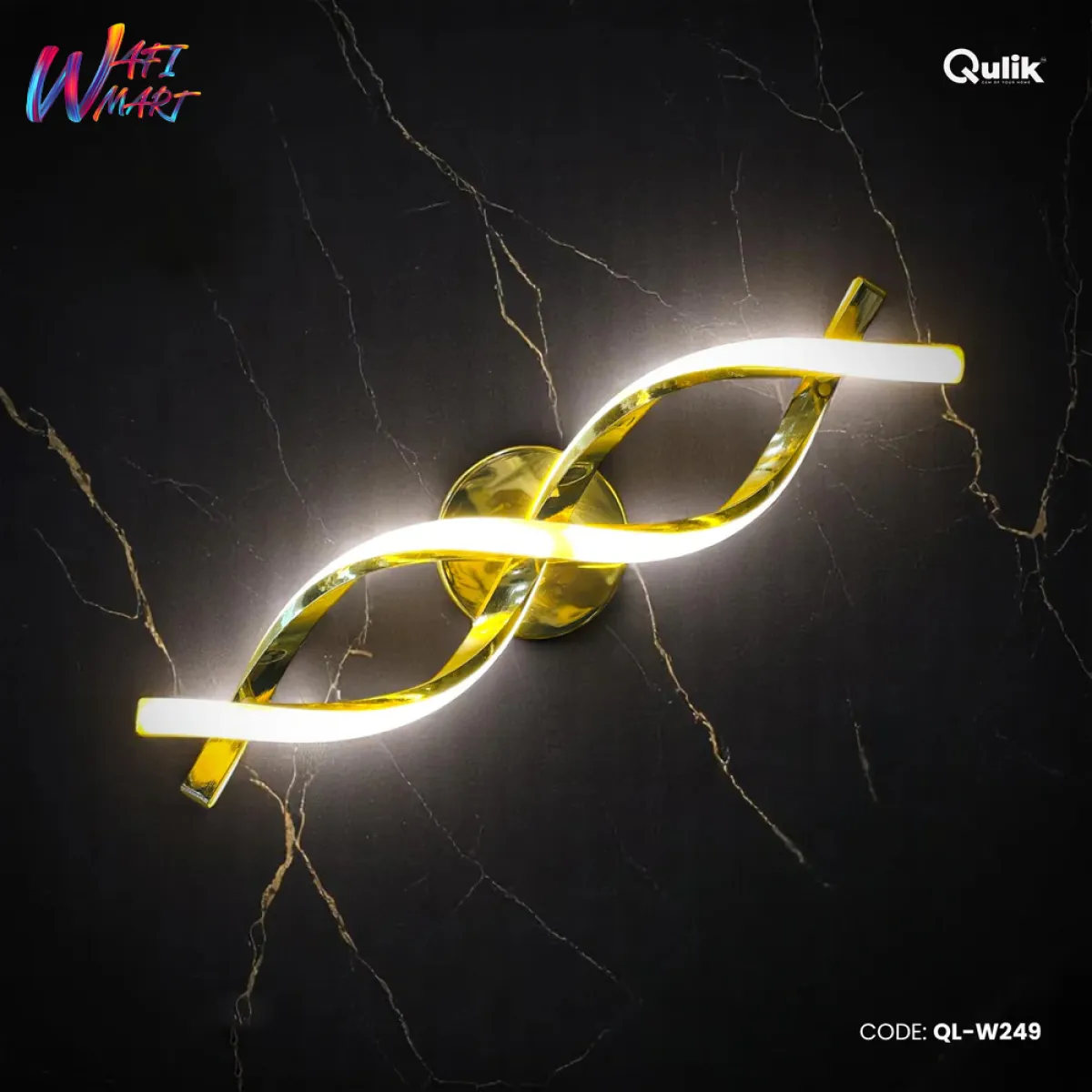 Qulik Modern Twist LED Wall Light (QL-W249)