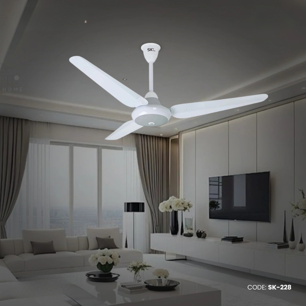 SK Super Deluxe Non Inverter 56" White SK-228