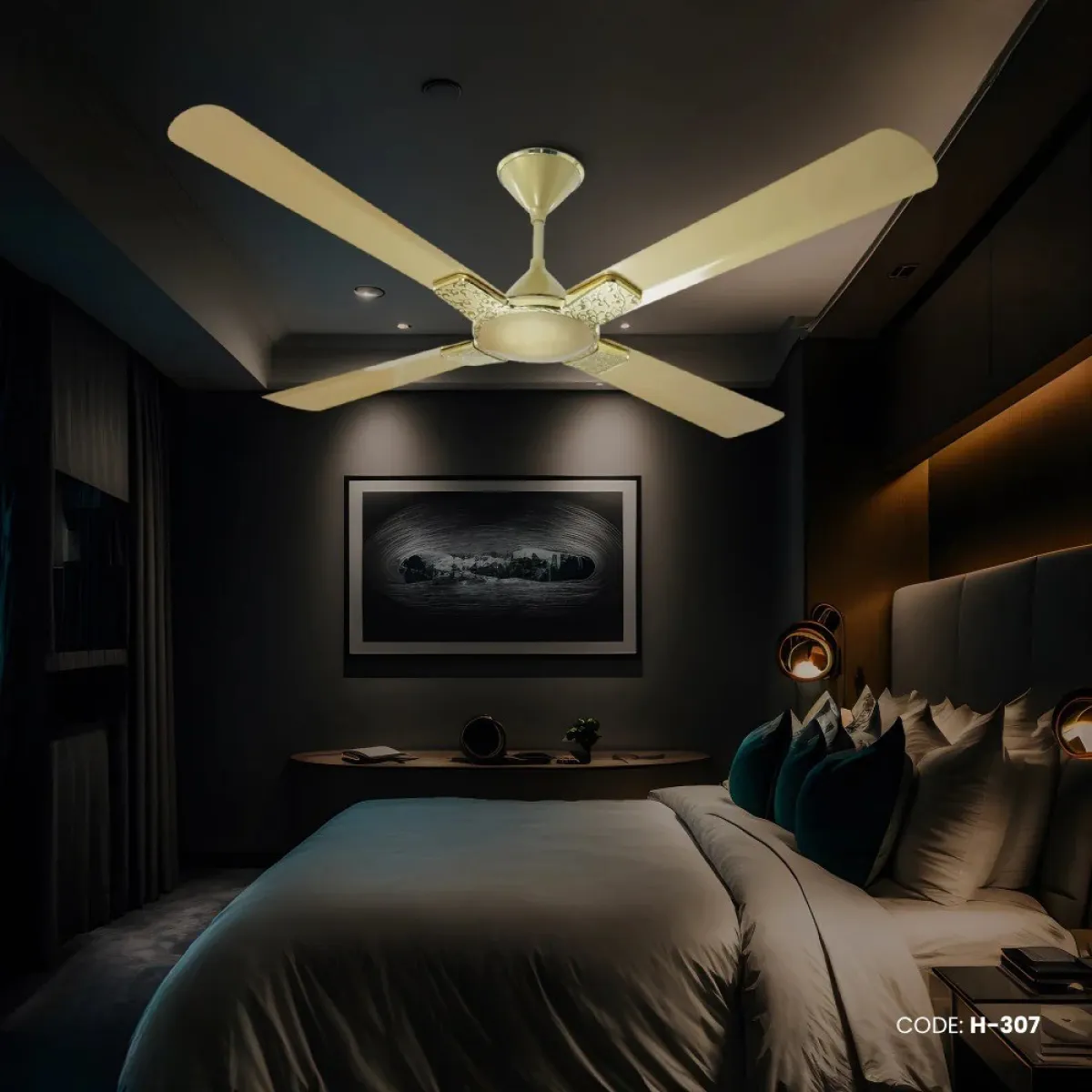 Havells Enticer Hues 56'' (Gold) H-307