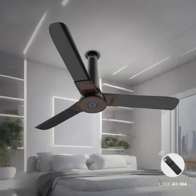 Atomberg Studio+ 48" 35 Watt BLDC motor Energy Saving Anti-Dust Speed Indicator Light Ceiling Fan with Remote Control ( Earth Brown) AT-104_img_0