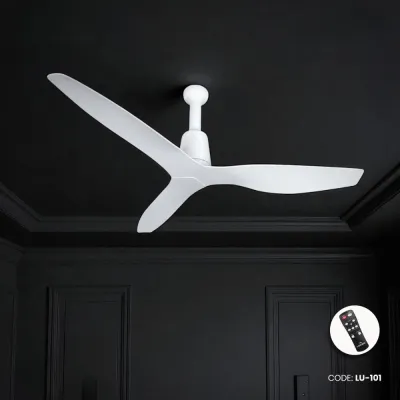 LUKER Florence 1320mm BLDC with Remote Energy Efficient Ceiling Fan (White)| LU-101_img_0