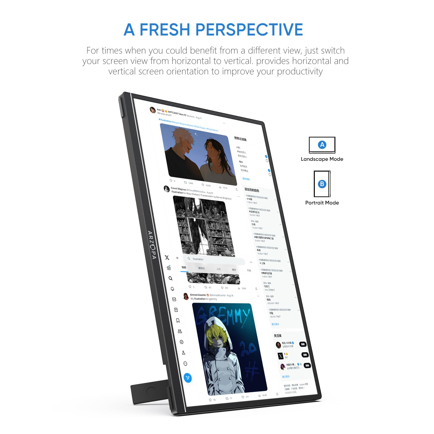 Arzopa Z1RC 2.5K Portable Monitor-Brilliant QHD Display._img_2