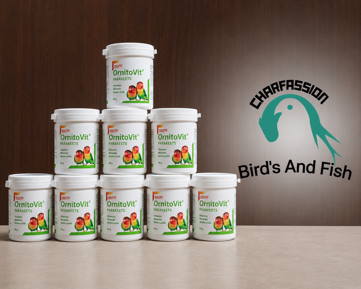 DOLFOS OrnitoVit Parakeets 60g – Premium Bird Breeding Supplement