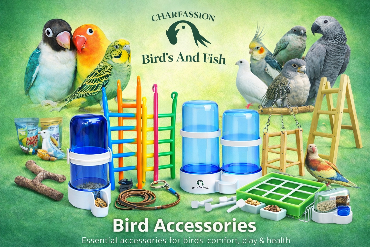 all kind of Bird and Accessories