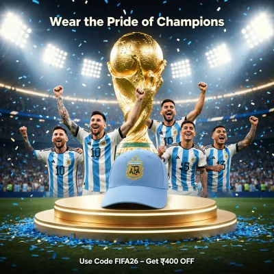 Argentina FIFA 2026 Cap – Premium Football Fan Hat | Limited Edition World Cup Collection_img_4