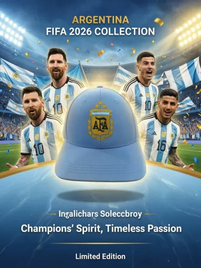 Argentina FIFA 2026 Cap – Premium Football Fan Hat | Limited Edition World Cup Collection_img_6