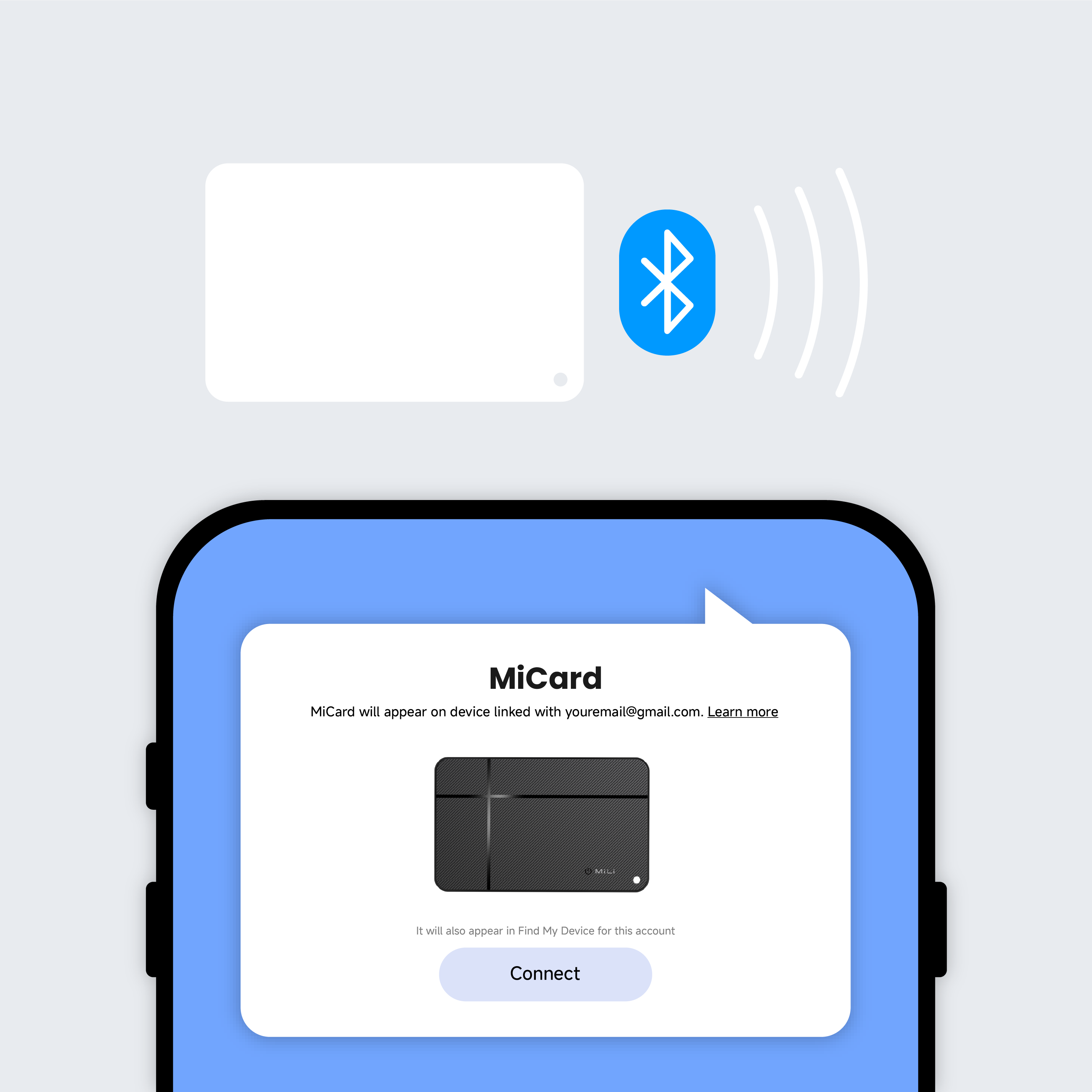 MiLi MiCard Pro Duo Anti-Loss Digital Business Card & Wallet Tracker thumbnail 3