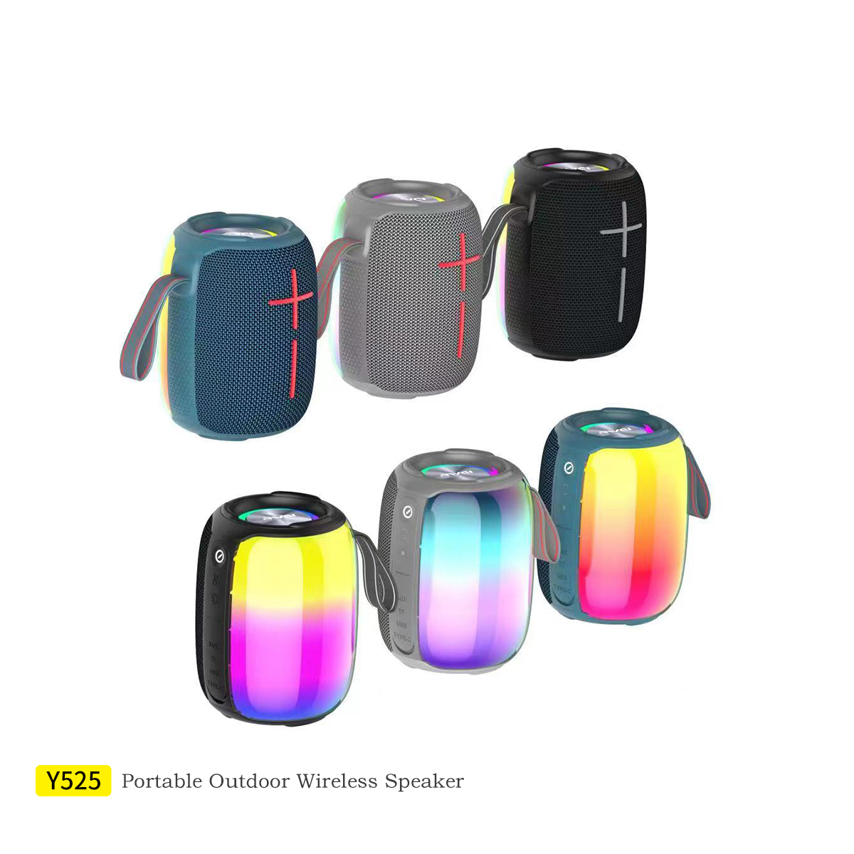 Awei Y525 Surround Bass Stereo Speaker thumbnail 2