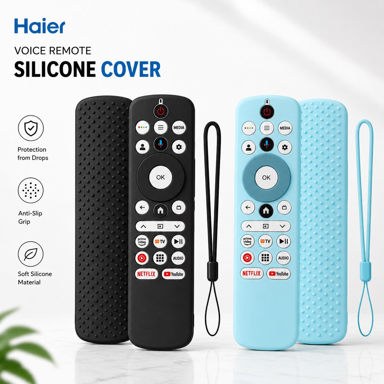 Haier TV Remote Silicone Cover | Voice Remote Case thumbnail 3
