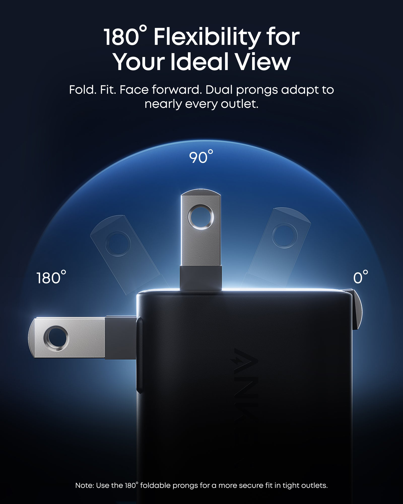 Anker Nano 45W GaN Fast Charger with Smart Display (A121D) thumbnail 4