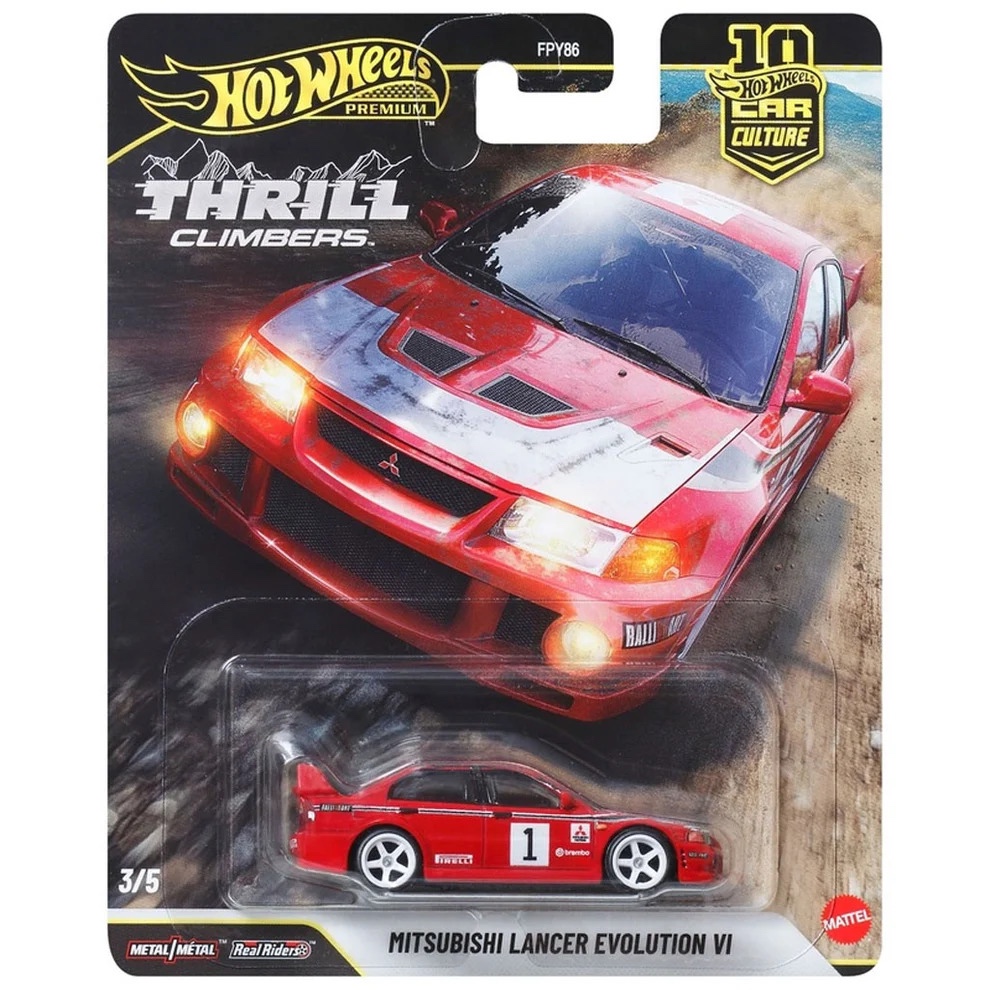 PRE ORDER Hot Wheels Premium Mitsubishi Lancer Evolution VI