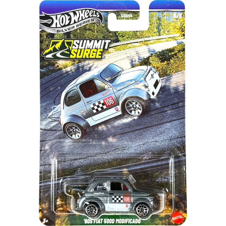 Hot Wheels Silver Series '60s Fiat 500D Modificado