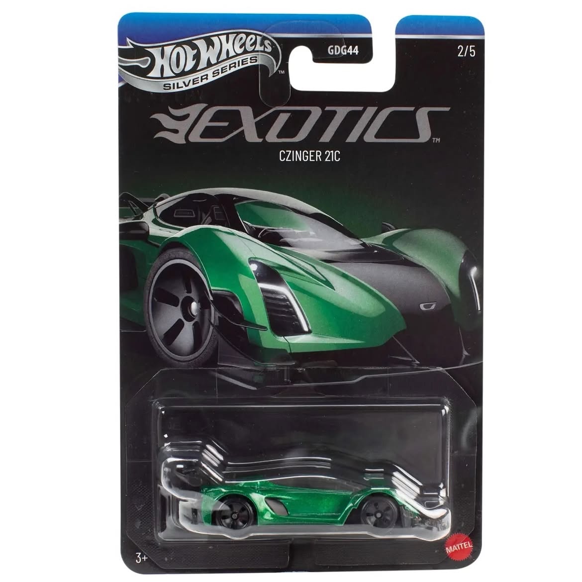 Hot Wheels Silver Series Exotic Czinger 21C