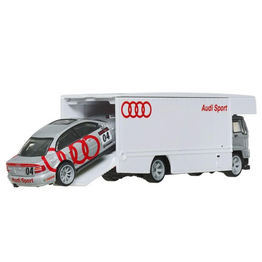 Hot Wheels Premium Team Transport Fleet Flyer and Audi S4 Quattro_img_2
