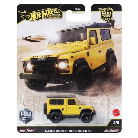 Hot Wheels Premium Land Rover Defender 90